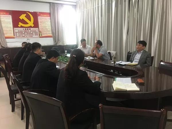 杜東興到禹宏置業(yè)公司進行治虧創(chuàng)效專題調(diào)研